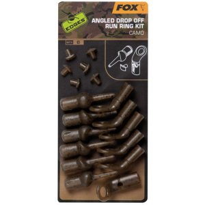 Набор безопасных клипс Fox Edges Camo Angled Drop off run rig kit x 6