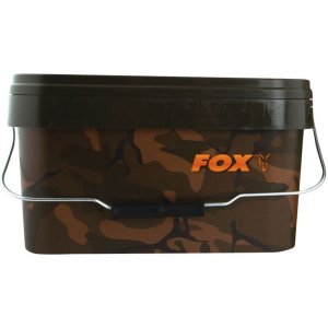 Емкость для прикормки Fox Camo square bucket 5L
