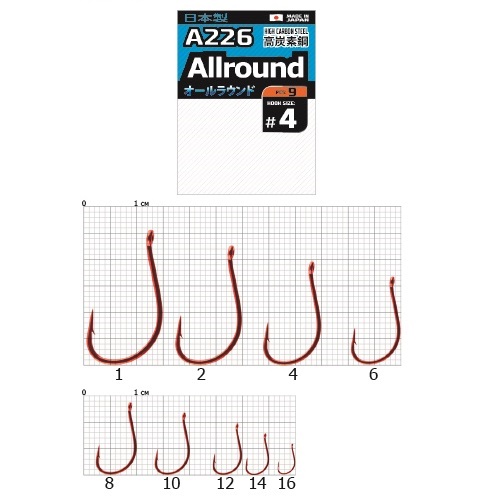 Крючки Cobra Pro AIIROUND сер.A226