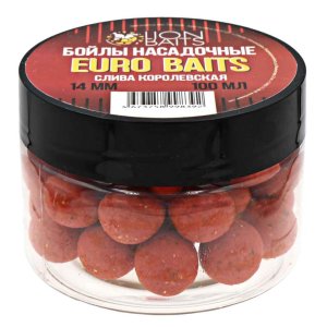 Бойлы Lion Baits насадочные 14мм, Слива королевская, 100мл