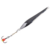 Блесна вертикал. зим. Lucky John DOUBLE BLADE с цеп. и тр. 65мм SG блистер Блесна вертикал. зим. Lucky John DOUBLE BLADE с цеп. и тр. 65мм SG блистер