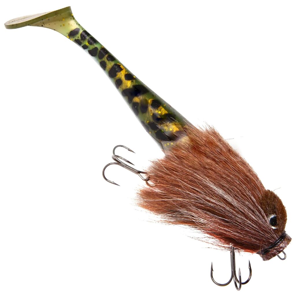 Бактейл CWC Miuras Mouse Pig Shad 260мм 115гр цвет Baby Brown 11-MMJ-015