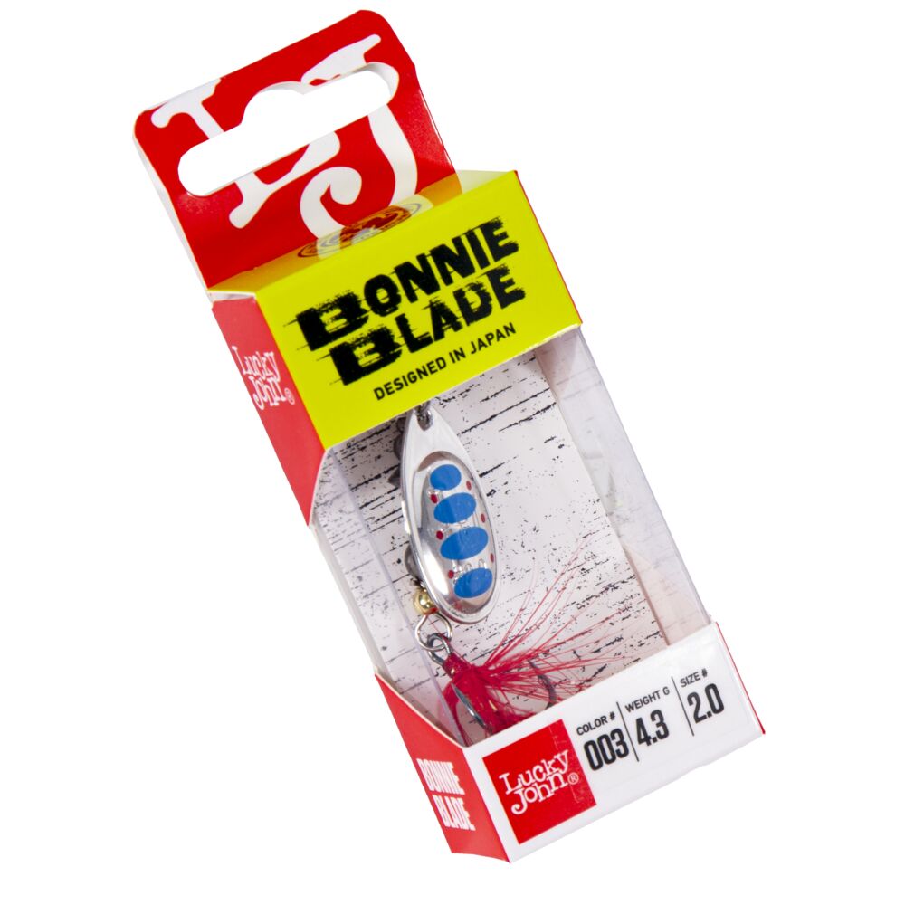 Блесна вращ. Lucky John BONNIE BLADE 02 04.3г 003 в блистере