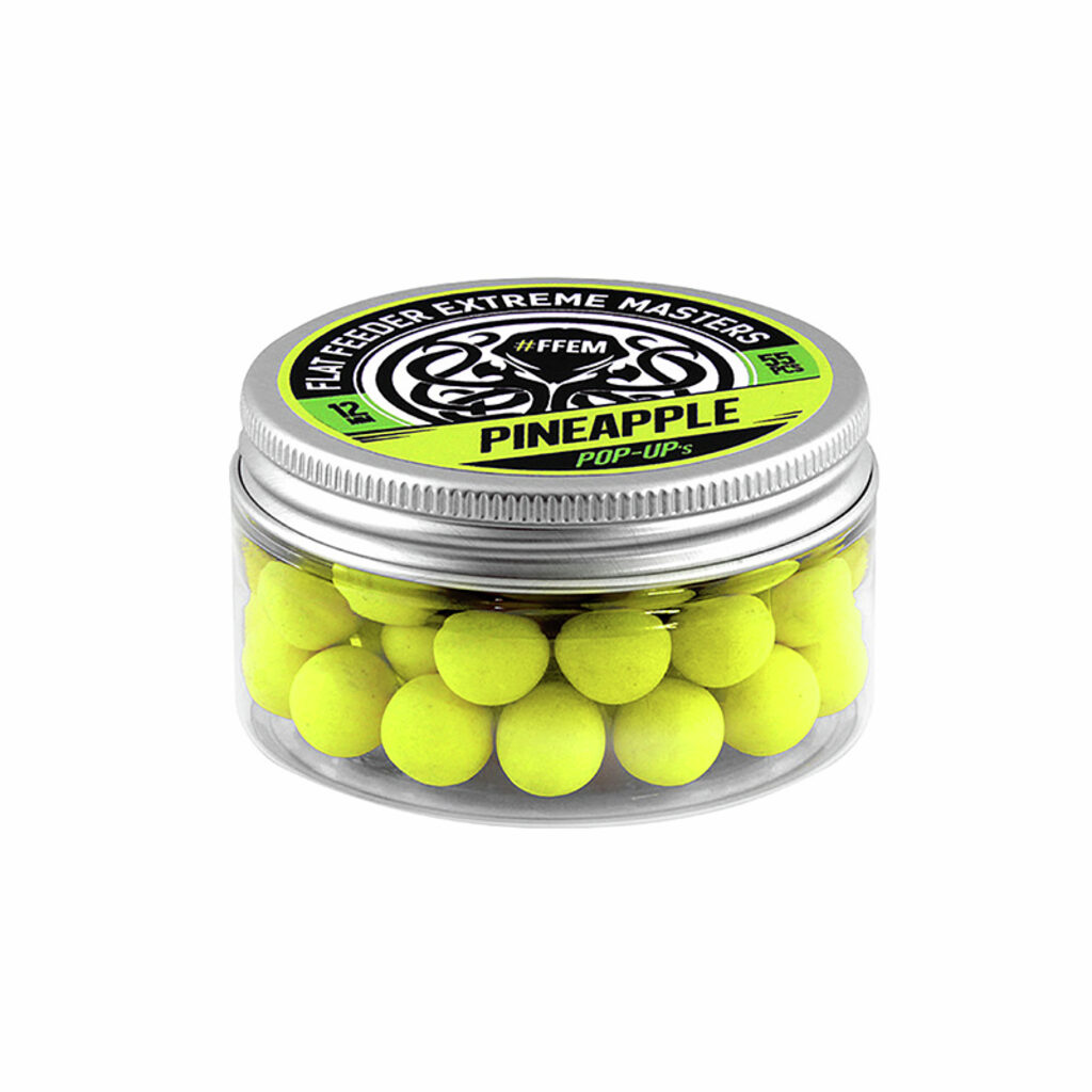 Насадочные бойлы FFEM Pop-Up Pineapple 12mm Насадочные бойлы FFEM Pop-Up Pineapple 12mm