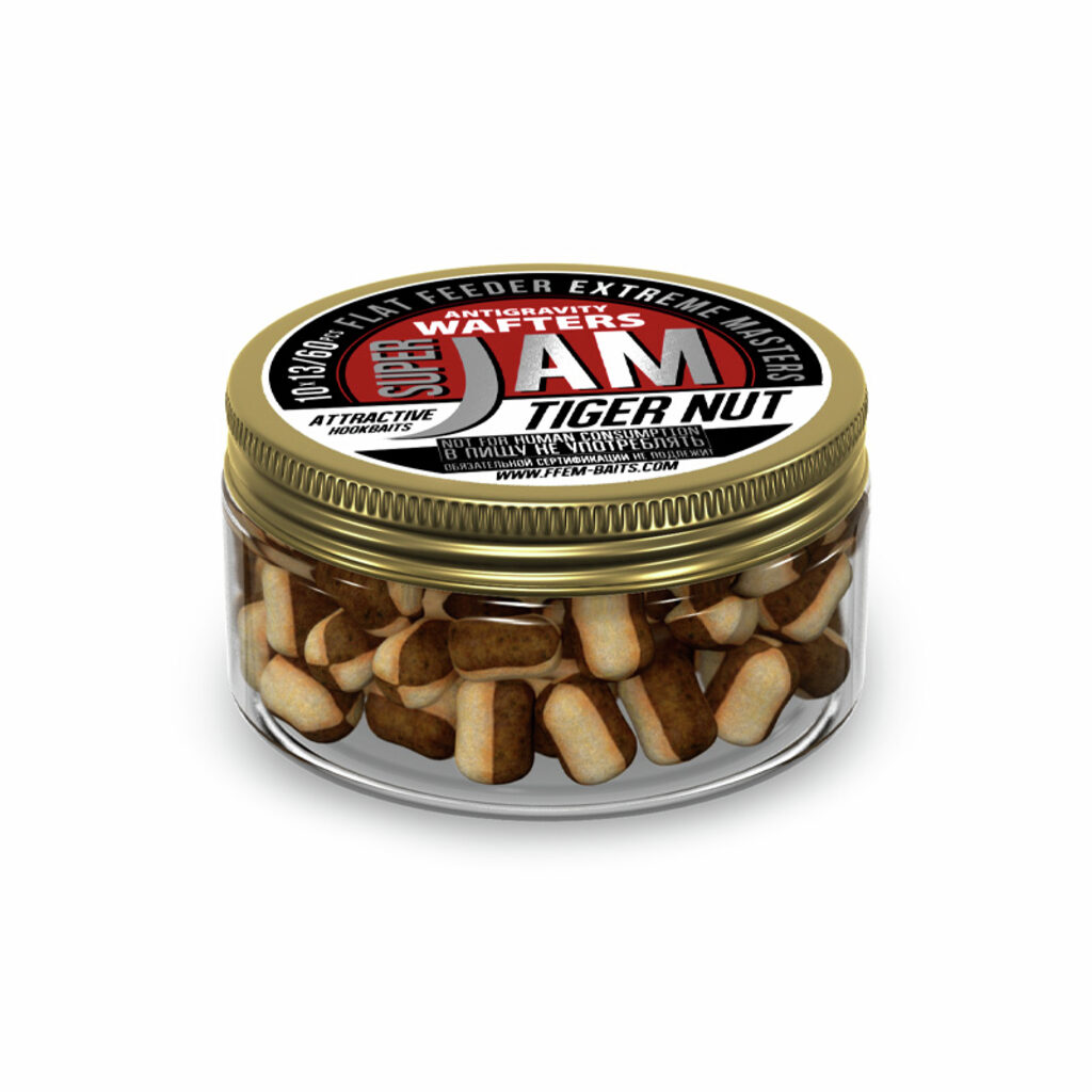 Насадочные бойлы FFEM Jam Wafters Tiger Nut 10x13 Насадочные бойлы FFEM Jam Wafters Tiger Nut 10x13
