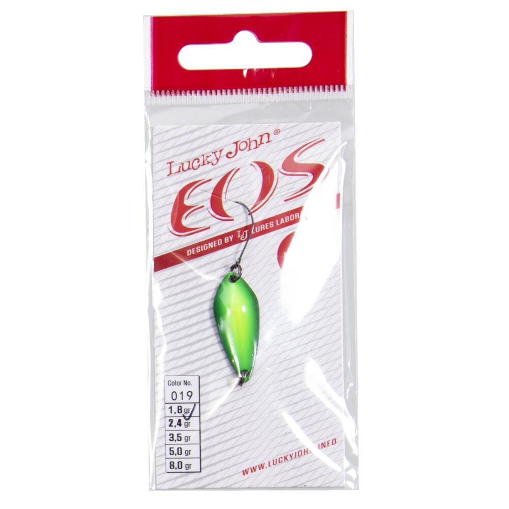 Блесна колеб. Lucky John EOS длин.25мм/01.8г 019