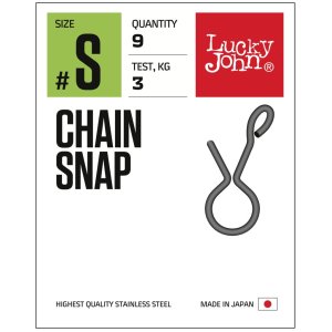 Застежки LJ Pro Series CHAIN SNAP 002M 8шт.
