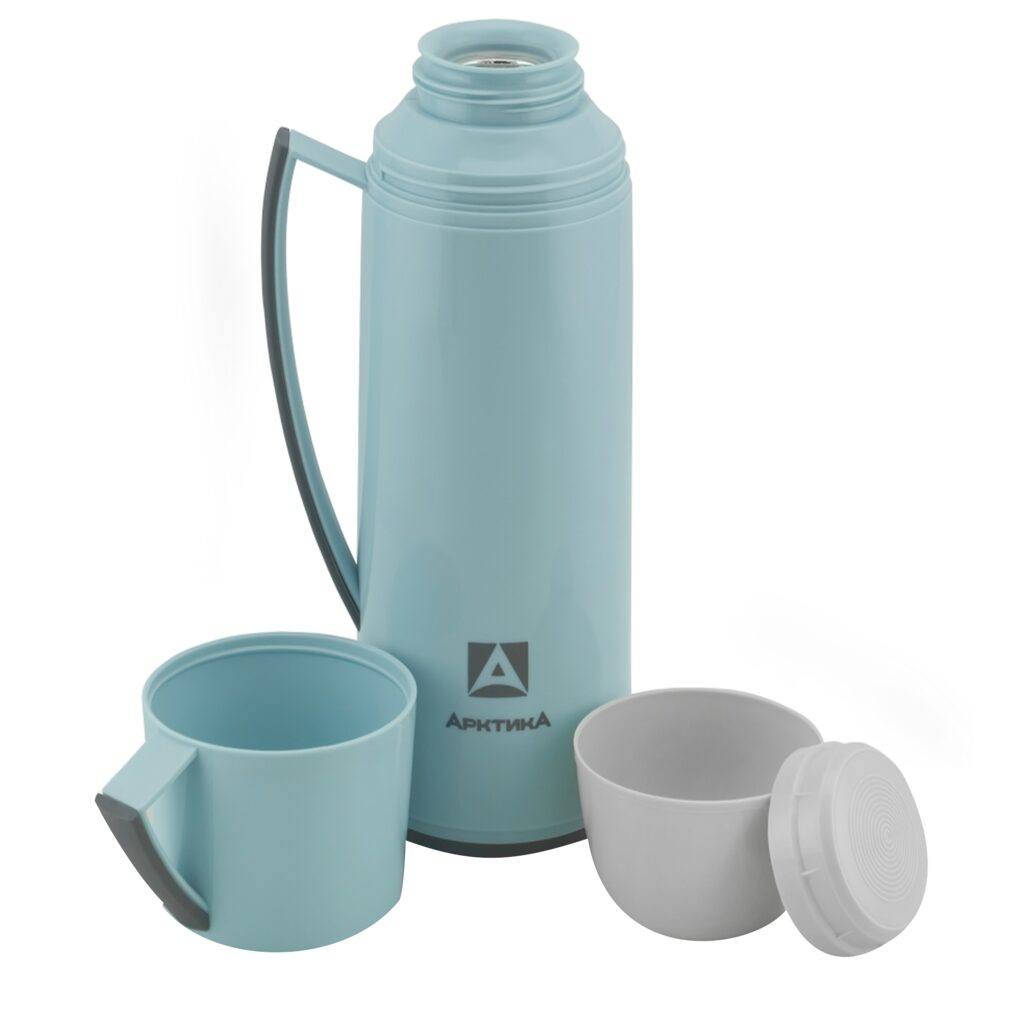 Термос бытовой, вакуумный, со стеклянной колбой тм 