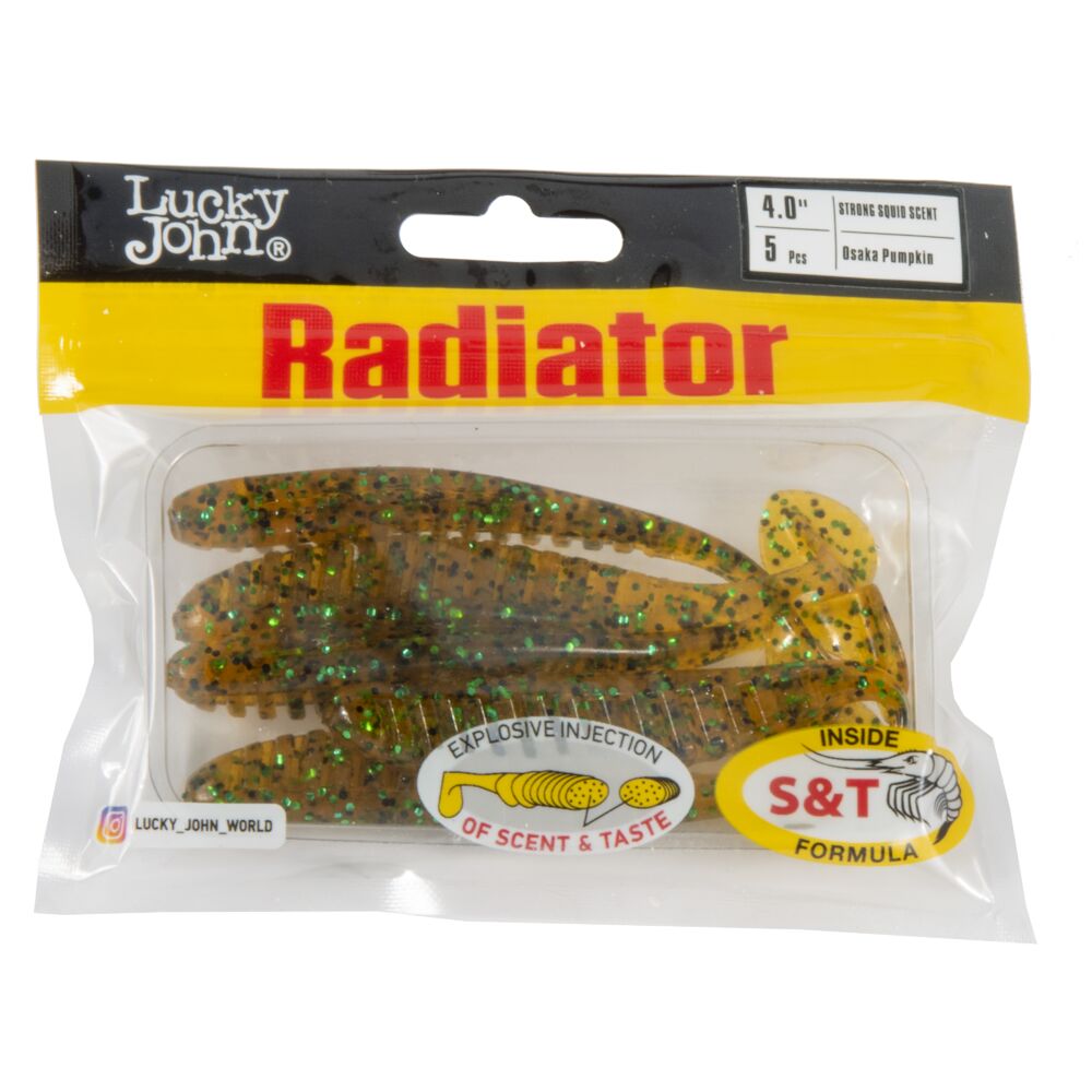 Виброхвосты съедоб. искусст. LJ Pro Series RADIATOR 4.0