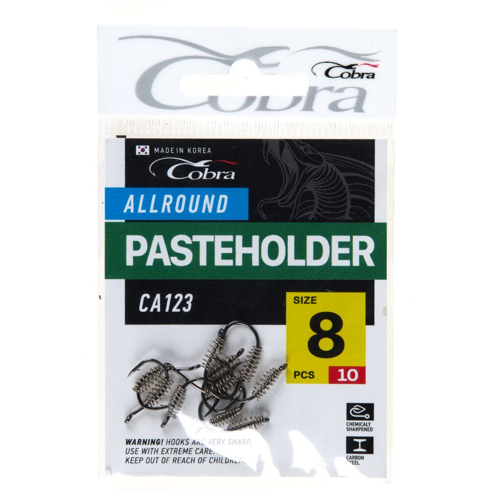Крючки Cobra PASTEHOLDER сер. CA123 разм. 008 10шт. (C008NSB)