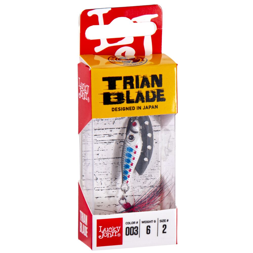 Блесна вращ. Lucky John TRIAN BLADE LONG 06.0г 003