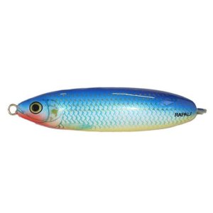 Блесна незац. Rapala Weedless Minnow Spoon 15.0гр.,цв.Blue Shiner