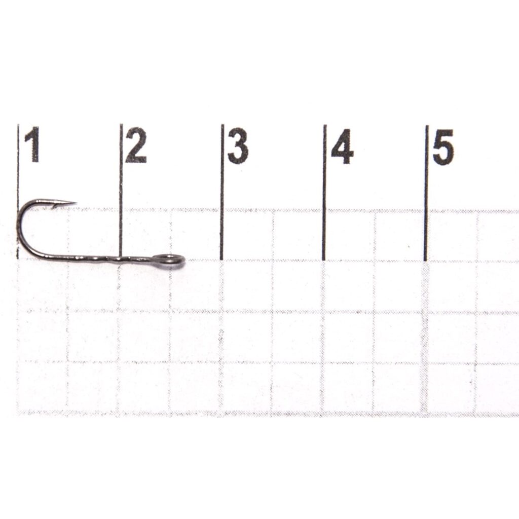Одинарный крючок Round Bent Fixative Shank 8 10шт.