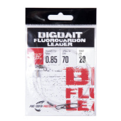 Поводки Fluorocarbon LJ BigBait d 0,85мм/55кг/70cm/1шт.