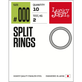 Кольца заводные LJ Pro Series SPLIT RINGS 03.5мм/02кг 10шт.
