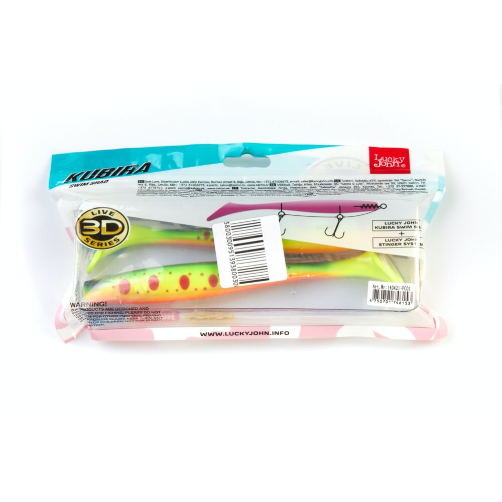 Виброхвосты LJ 3D Series KUBIRA SWIM SHAD 7,0in(15,00)/PG01 2шт. Виброхвосты LJ 3D Series KUBIRA SWIM SHAD 7,0in(15,00)/PG01 2шт.