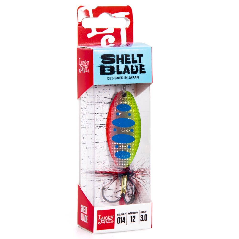 Блесна вращ. Lucky John SHELT BLADE 3 12.0г 014 в блистере