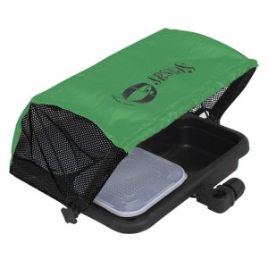 Столик рыболовный Sensas COVERED SQUARE SIDE TRAY D25/36+2 BOXES