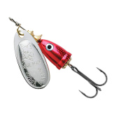 Блесна вращающаяся BLUE FOX Vibrax Shad 6,0гр., цв.Red/Silver