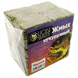 Жмых кукурузный LION BAITS Макуха чеснок 20шт