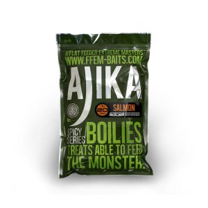 Насадочные бойлы вареные FFEM Ajika Boilies Salmon 20mm
