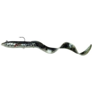 Приманка рыболовная Savage Gear Real Eel 30cm 80g Black Green Pearl PHP