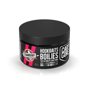 Вареные насадочные бойлы высокой степени привлекательности FFEM Hookbaits Boilies Strawberry 16mm