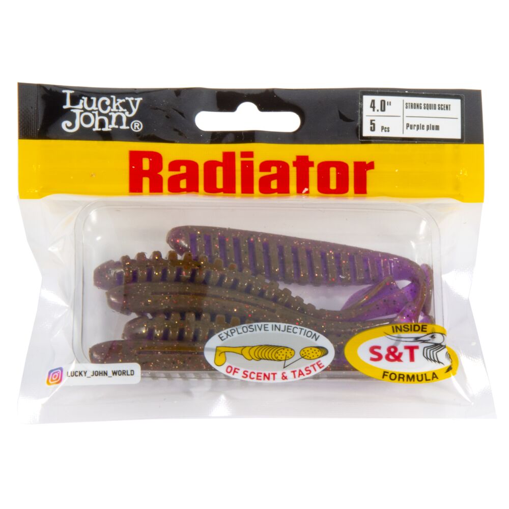 Виброхвосты съедоб. искусст. LJ Pro Series RADIATOR 4.0