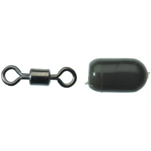 Вертлюг рыболовный Sensas SWIVEL + STOP BEAD - SMALL 5шт