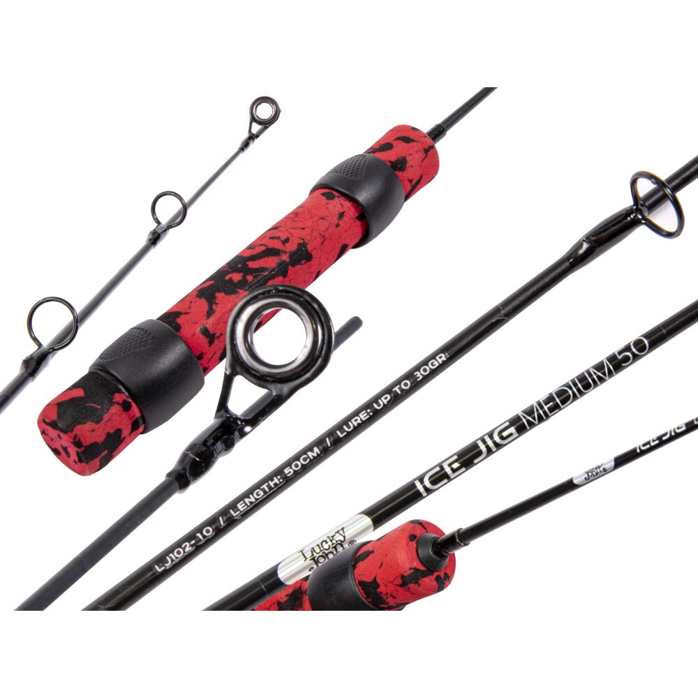 Удилище телеск. зим. Lucky John ICE JIG Medium 50см Удилище телеск. зим. Lucky John ICE JIG Medium 50см