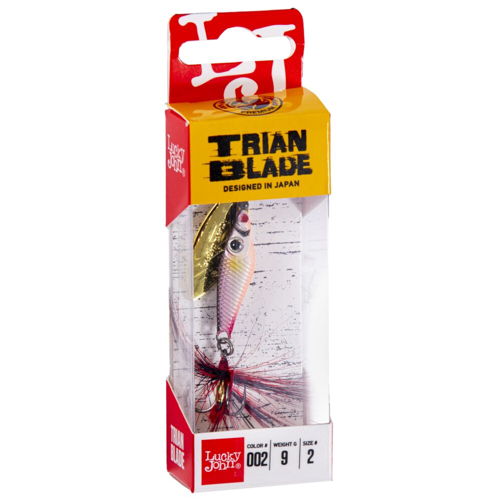 Блесна вращ. Lucky John TRIAN BLADE LONG 09.0г 002