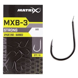 Крючки рыболовные Matrix MXB-3 Size 14 Barbed Spade End (Black Nickel) 10шт