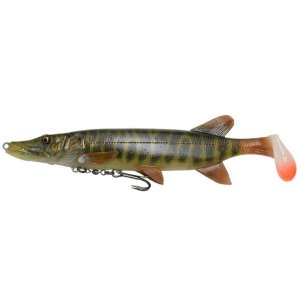 Приманка рыболовная SG 4D Pike Shad 20cm 65g SS Striped Pike