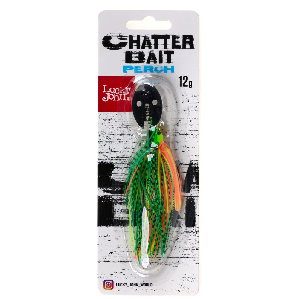 Чаттербейт Lucky John CHATTERBAIT PERCH 12.0г 010 в блистере