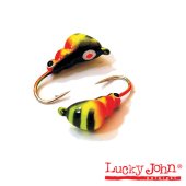 Мормышка вольф. Lucky John МУРАВЕЙ покраска с петел. 040мм/23
