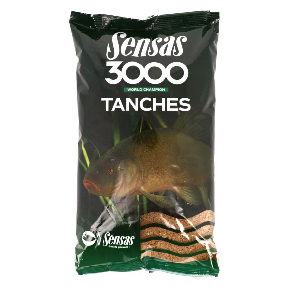 Прикормка Sensas 3000 TENCH 1кг Прикормка Sensas 3000 TENCH 1кг