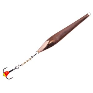 Блесна вертикал. зим. Lucky John DOUBLE BLADE с цеп. и тр. 45мм CS блистер