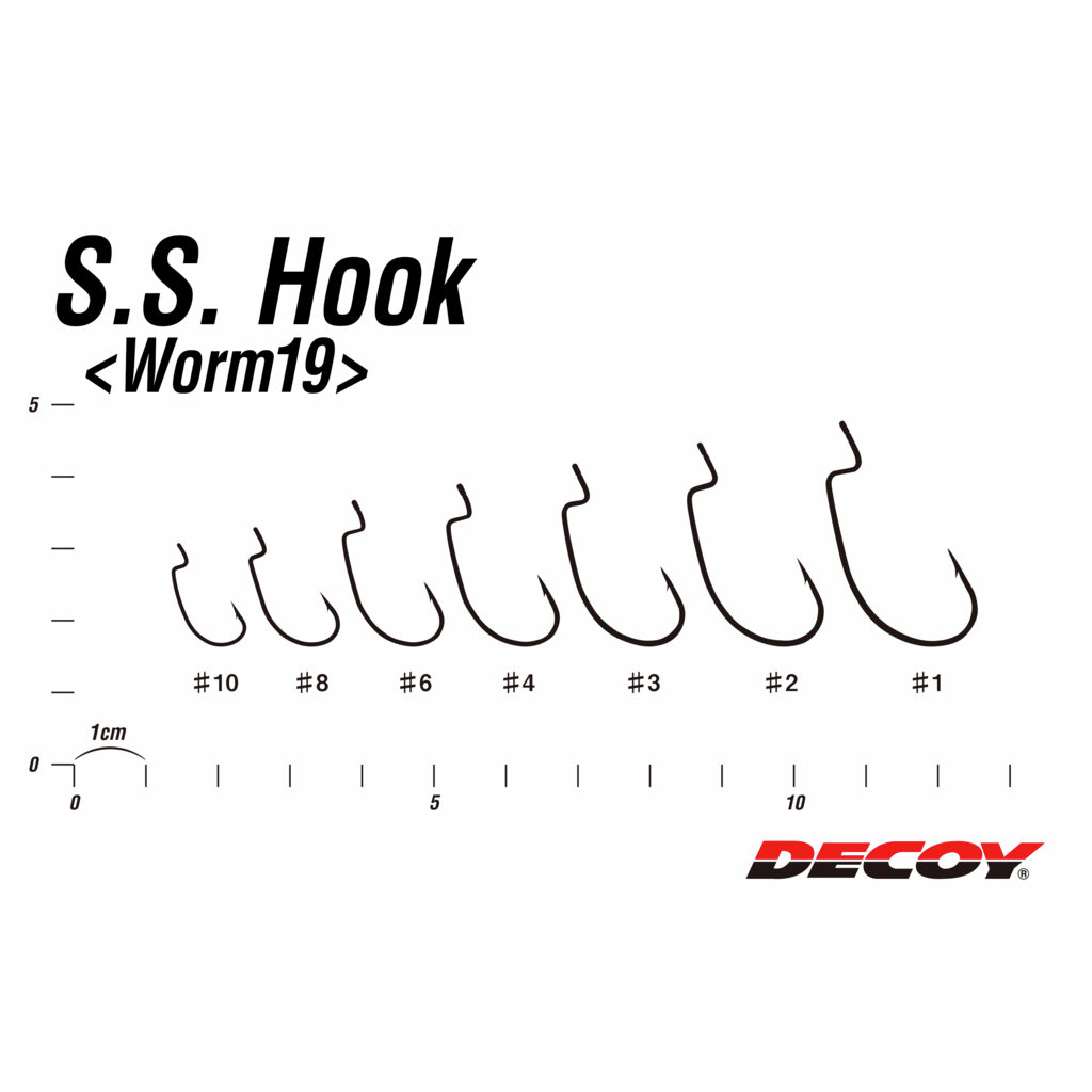 Крючок Decoy S.S.Hook Worm 19-1