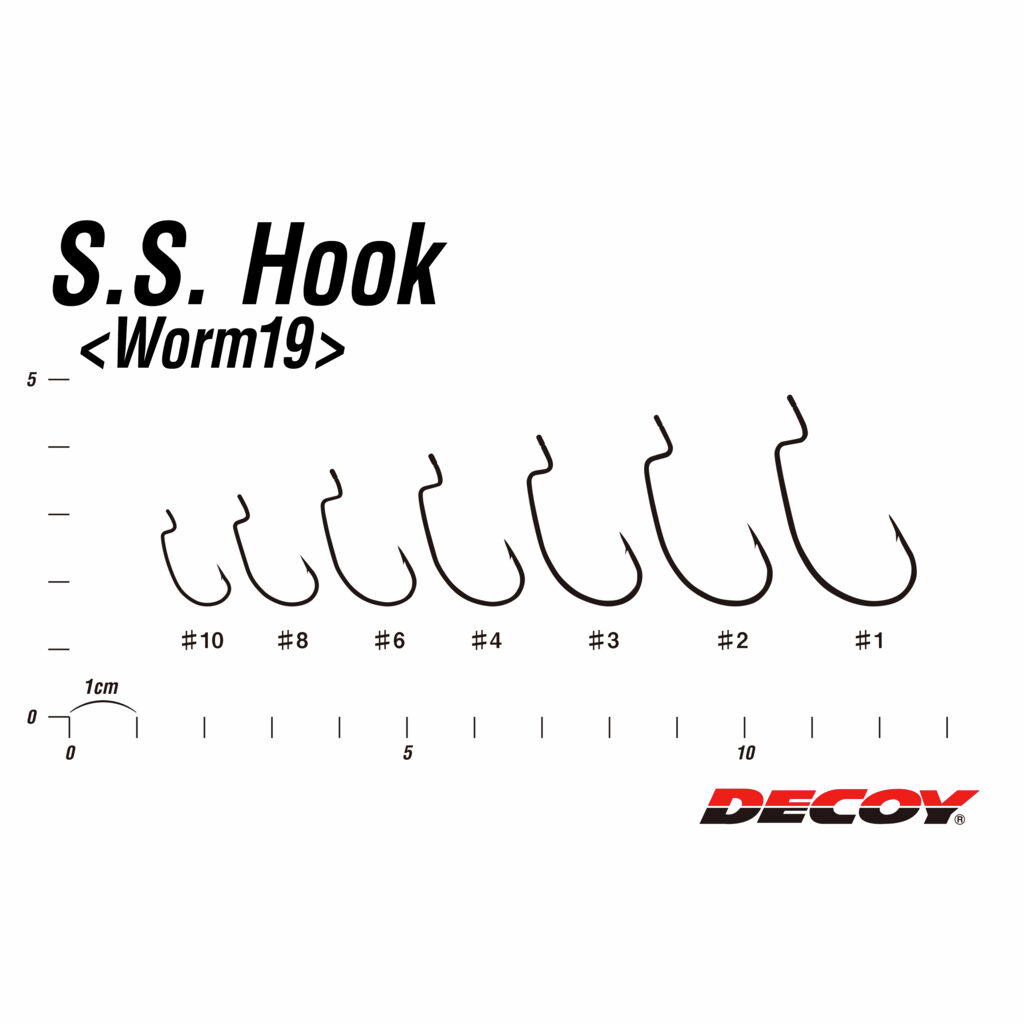 Крючок Decoy S.S.Hook Worm 19-1 Крючок Decoy S.S.Hook Worm 19-1
