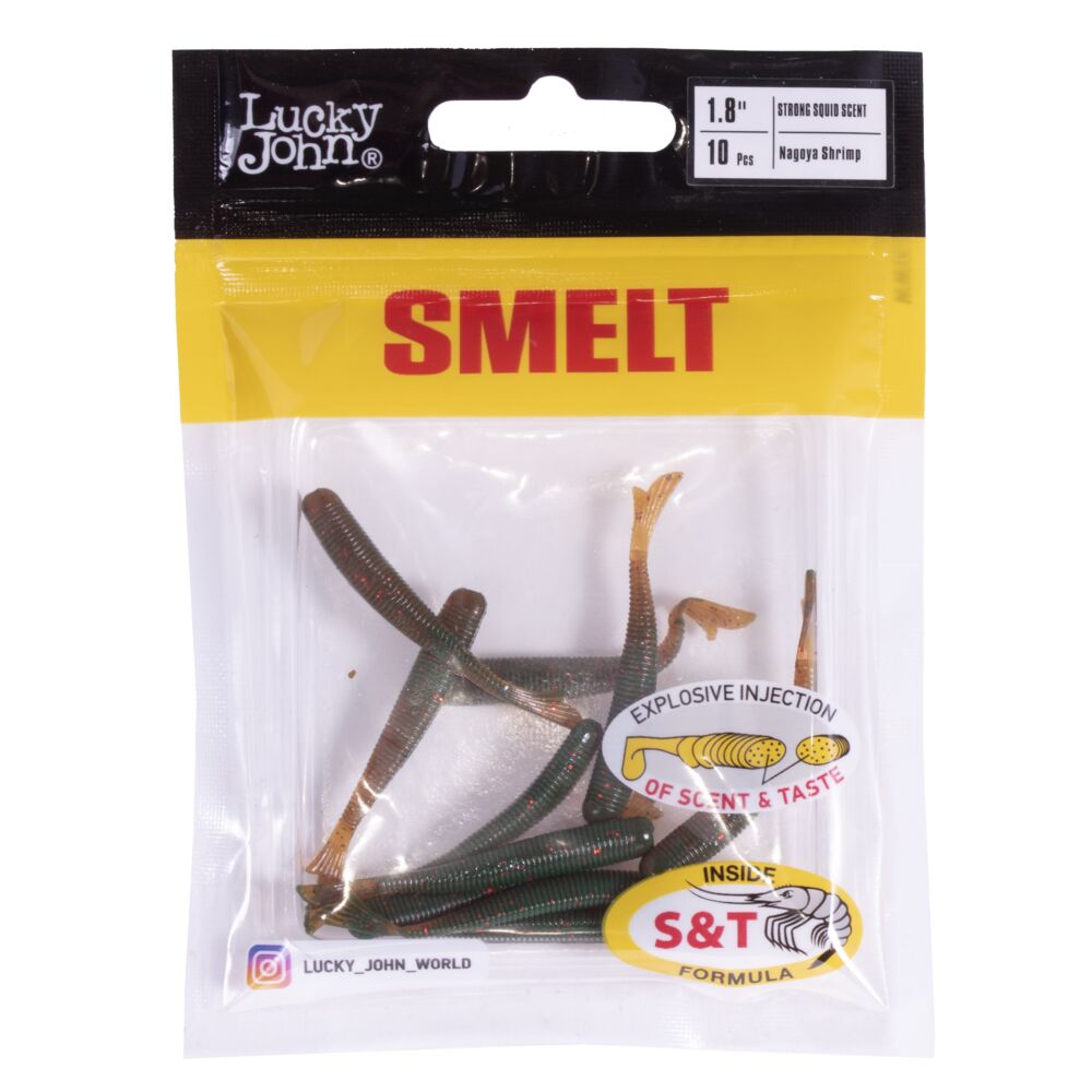 Слаги съедобные искусственные LJ Pro Series SMELT 1,8in (04.60)/085 10шт.