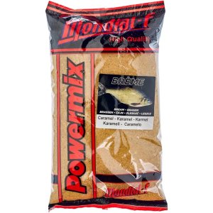 Прикормка Mondial-F Powermix BREAM Caramel 2.5кг