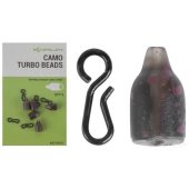 Застежки KORUM CAMO TURBO BEAD 5шт Застежки KORUM CAMO TURBO BEAD 5шт