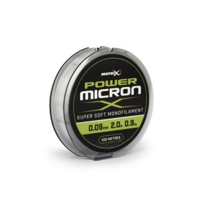 Леска рыболовная Matrix Power Micron X 0.09mm 100m