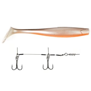 Виброхвосты LJ 3D Series KUBIRA SWIM SHAD 9,0in (22,86)/PG18 1шт.+Stinger L