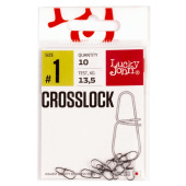 Застежки LJ Pro Series CROSSLOCK 001 10шт. Застежки LJ Pro Series CROSSLOCK 001 10шт.
