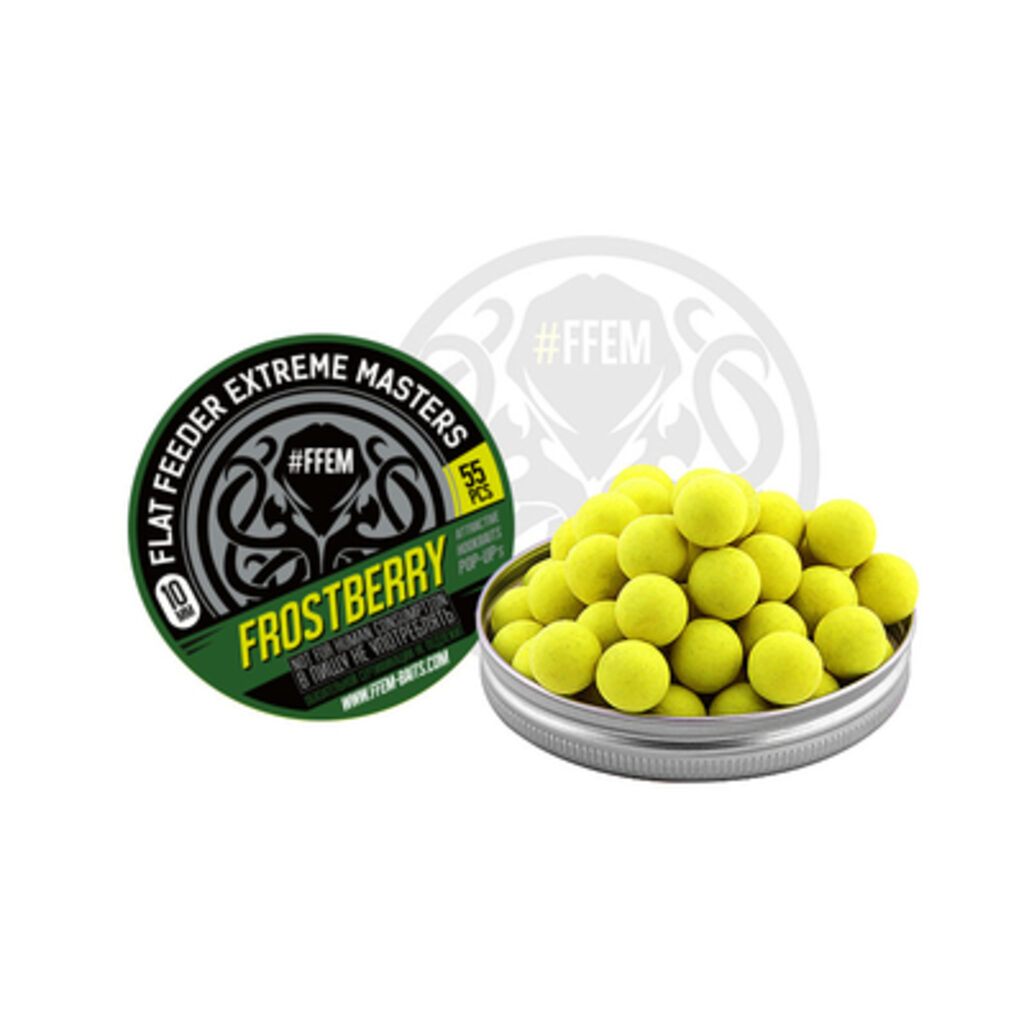 Насадочные бойлы FFEM Pop-Up Frostberry 10mm Насадочные бойлы FFEM Pop-Up Frostberry 10mm