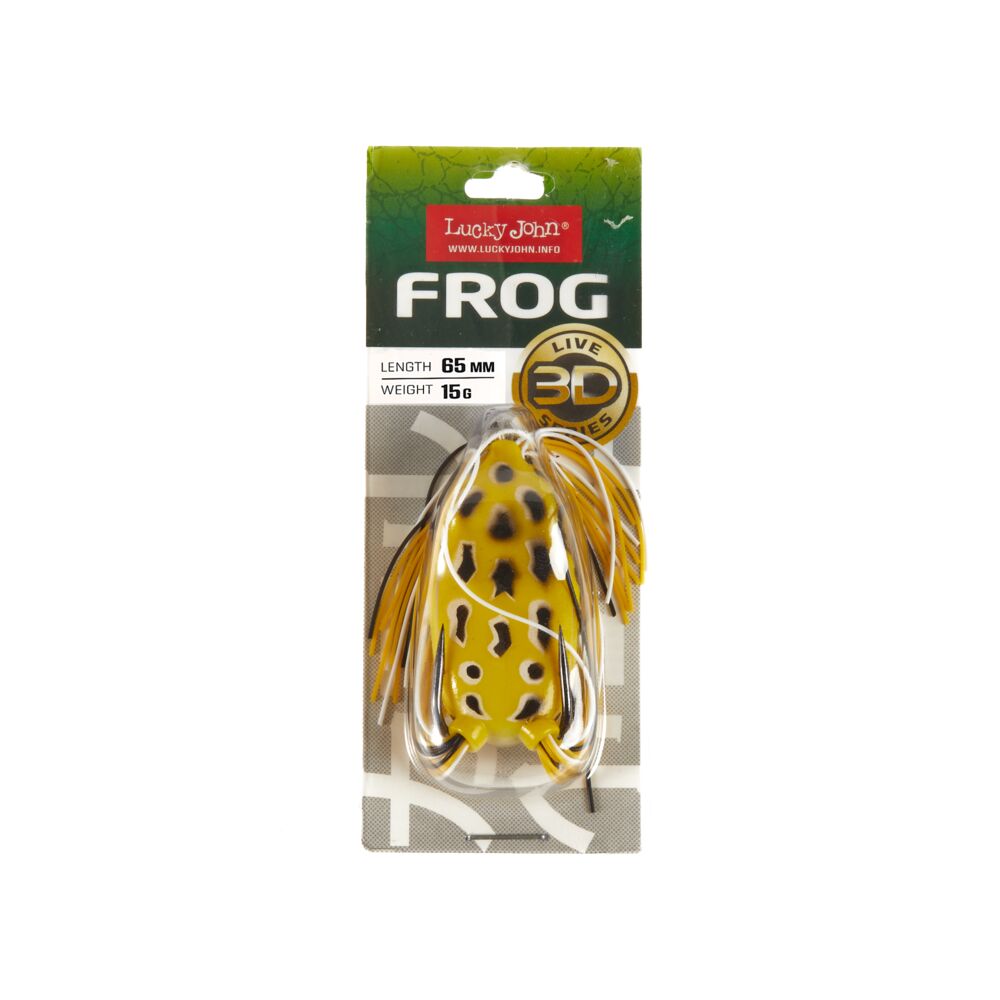 Приманка мягкая LJ 3D Series FROG  2.6in(06.50)/001  1шт