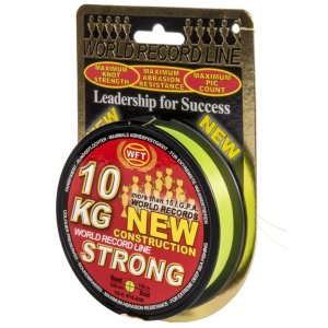 Плетеный шнур WFT NEW 10KG Strong chartreuse 150m