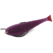 Рыбка поролоновая LeX Classic Fish 8 OF2 P (фиолетовое тело/красный хвост)