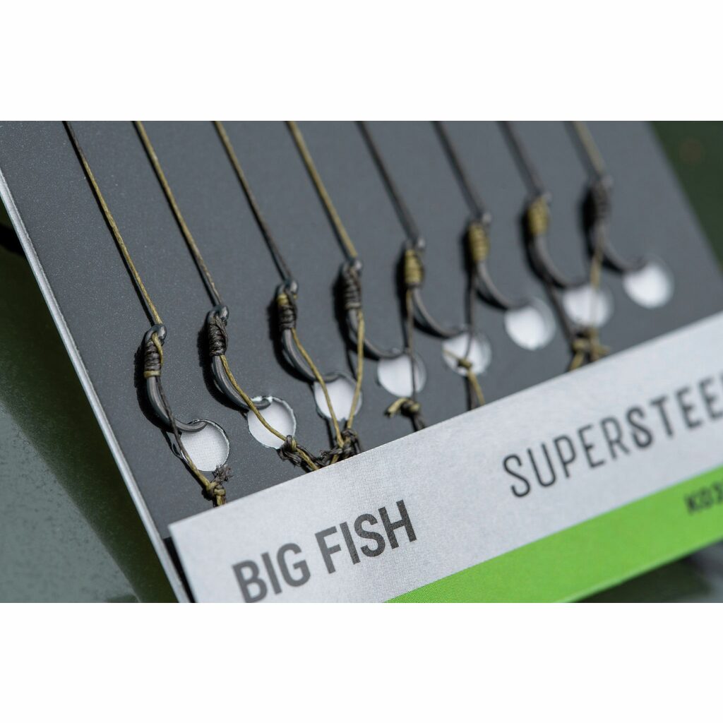 Крючки рыболовные с поводком Korum BIG FISH BRAIDED HAIR RIGS 6 Крючки рыболовные с поводком Korum BIG FISH BRAIDED HAIR RIGS 6